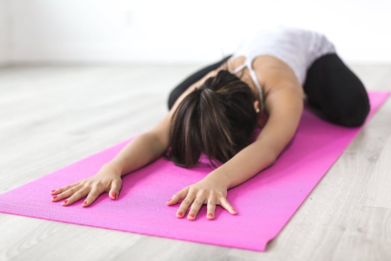 Yoga Stretching Exercise Fitness